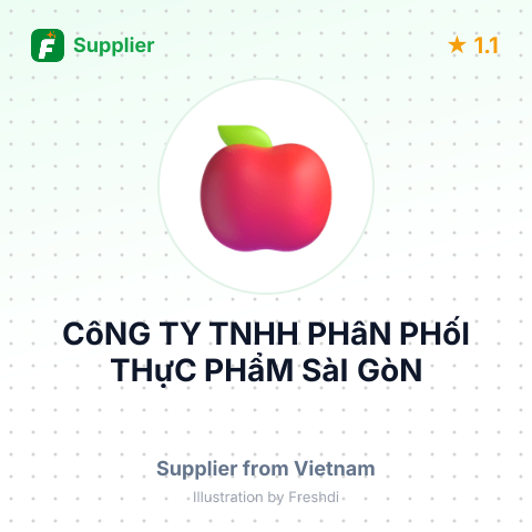 CôNG TY TNHH PHâN PHốI THựC PHẩM SàI GòN – summary card, no photo uploaded yet