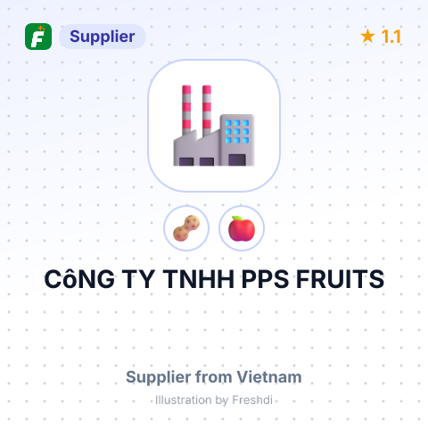 CôNG TY TNHH PPS FRUITS – summary card, no photo uploaded yet