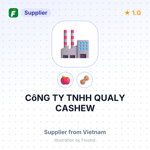 CôNG TY TNHH QUALY CASHEW – summary card, no photo uploaded yet