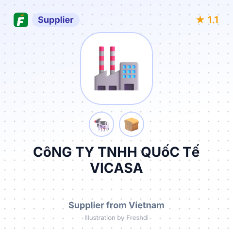 CôNG TY TNHH QUốC Tế VICASA – summary card, no photo uploaded yet