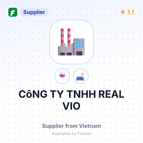 CôNG TY TNHH REAL VIO – summary card, no photo uploaded yet