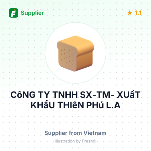 CôNG TY TNHH SX-TM- XUấT KHẩU THIêN PHú L.A – summary card, no photo uploaded yet