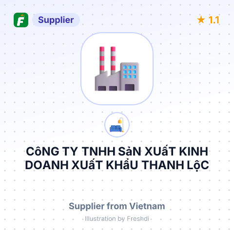 CôNG TY TNHH SảN XUấT KINH DOANH XUấT KHẩU THANH LộC – summary card, no photo uploaded yet