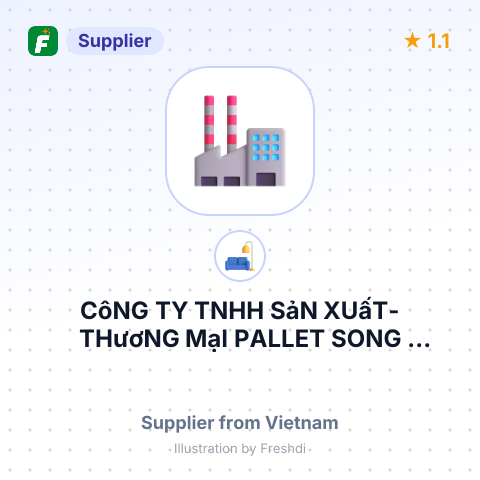 CôNG TY TNHH SảN XUấT- THươNG MạI PALLET SONG NGUYễN – summary card, no photo uploaded yet