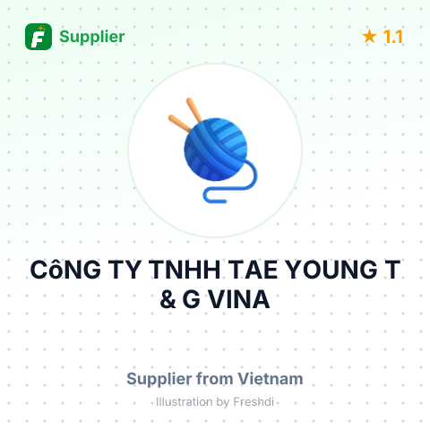 CôNG TY TNHH TAE YOUNG T & G VINA – summary card, no photo uploaded yet
