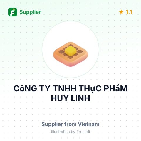 CôNG TY TNHH THựC PHẩM HUY LINH – summary card, no photo uploaded yet
