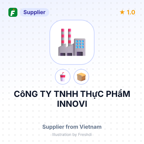 CôNG TY TNHH THựC PHẩM INNOVI – summary card, no photo uploaded yet
