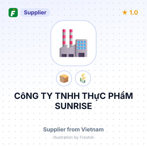 CôNG TY TNHH THựC PHẩM SUNRISE – summary card, no photo uploaded yet