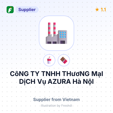 CôNG TY TNHH THươNG MạI DịCH Vụ AZURA Hà NộI – summary card, no photo uploaded yet