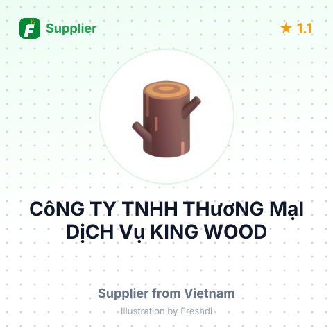 CôNG TY TNHH THươNG MạI DịCH Vụ KING WOOD – summary card, no photo uploaded yet