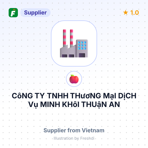CôNG TY TNHH THươNG MạI DịCH Vụ MINH KHôI THUậN AN – summary card, no photo uploaded yet
