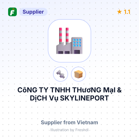 CôNG TY TNHH THươNG MạI & DịCH Vụ SKYLINEPORT – summary card, no photo uploaded yet