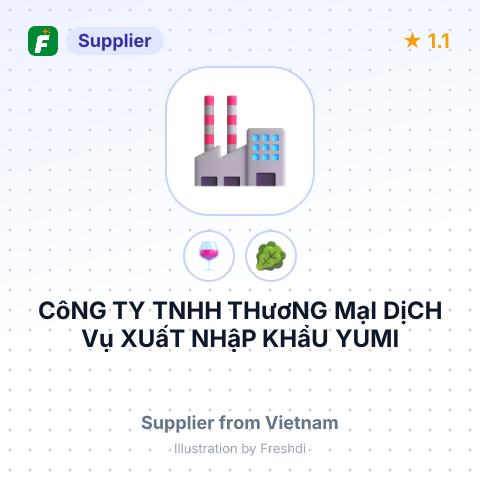 CôNG TY TNHH THươNG MạI DịCH Vụ XUấT NHậP KHẩU YUMI – summary card, no photo uploaded yet