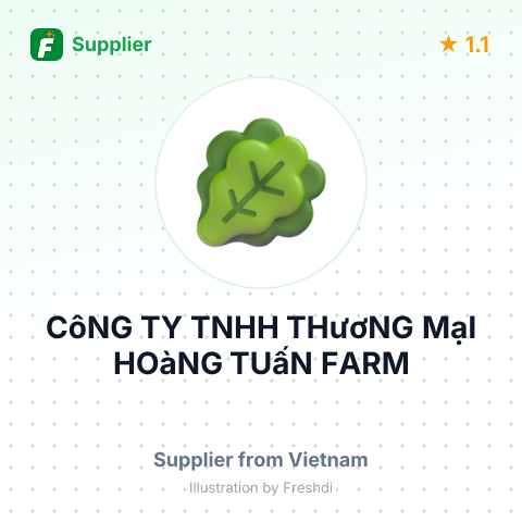 CôNG TY TNHH THươNG MạI HOàNG TUấN FARM – summary card, no photo uploaded yet