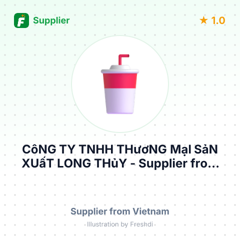 CôNG TY TNHH THươNG MạI SảN XUấT LONG THủY – summary card, no photo uploaded yet