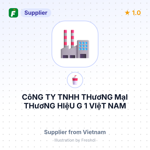 CôNG TY TNHH THươNG MạI THươNG HIệU G 1 VIệT NAM – summary card, no photo uploaded yet