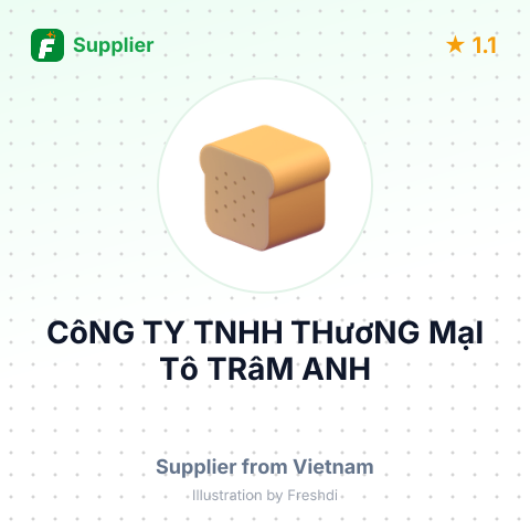 CôNG TY TNHH THươNG MạI Tô TRâM ANH – summary card, no photo uploaded yet