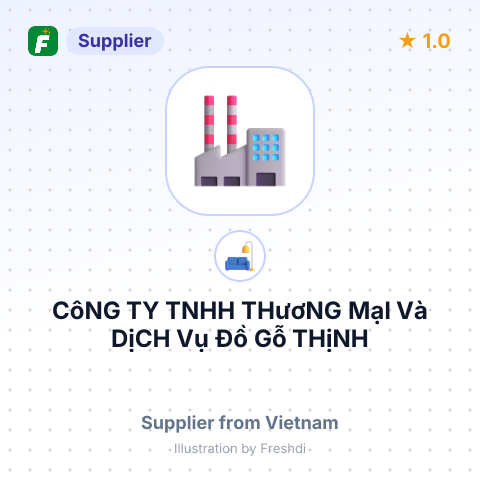 CôNG TY TNHH THươNG MạI Và DịCH Vụ Đồ Gỗ THịNH PHáT – summary card, no photo uploaded yet