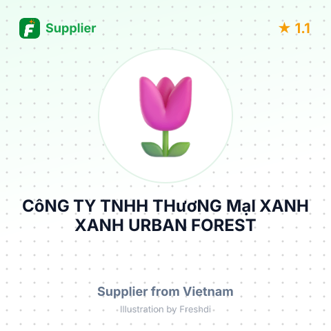 CôNG TY TNHH THươNG MạI XANH XANH URBAN FOREST – summary card, no photo uploaded yet