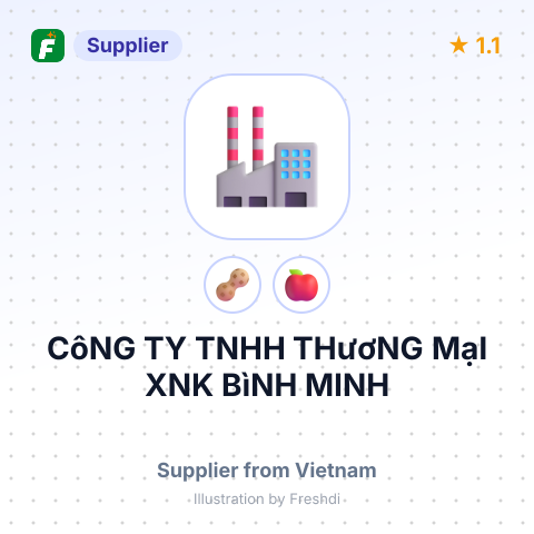 CôNG TY TNHH THươNG MạI XNK BìNH MINH – summary card, no photo uploaded yet