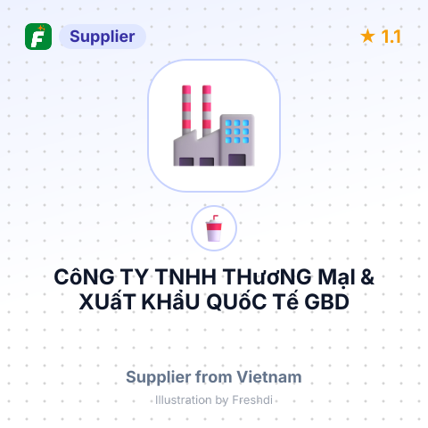CôNG TY TNHH THươNG MạI & XUấT KHẩU QUốC Tế GBD – summary card, no photo uploaded yet