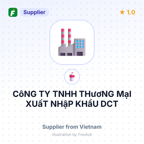 CôNG TY TNHH THươNG MạI XUấT NHậP KHẩU DCT – summary card, no photo uploaded yet