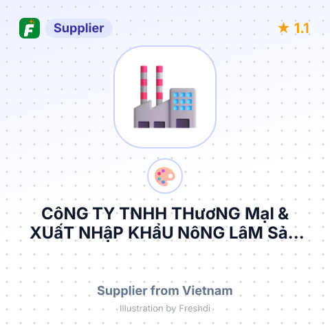 CôNG TY TNHH THươNG MạI & XUấT NHậP KHẩU NôNG LâM SảN VIệT LINH – summary card, no photo uploaded yet