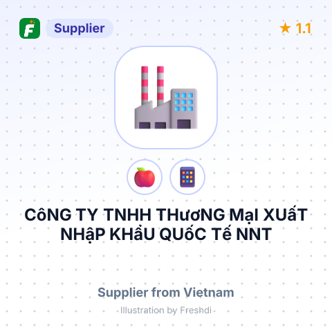 CôNG TY TNHH THươNG MạI XUấT NHậP KHẩU QUốC Tế NNT – summary card, no photo uploaded yet