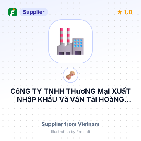 CôNG TY TNHH THươNG MạI XUấT NHậP KHẩU Và VậN TảI HOàNG HUY – summary card, no photo uploaded yet