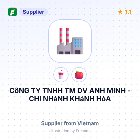 CôNG TY TNHH TM DV ANH MINH - CHI NHáNH KHáNH HòA – summary card, no photo uploaded yet