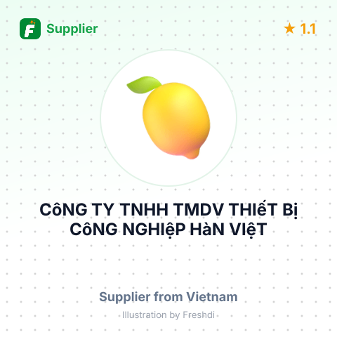 CôNG TY TNHH TMDV THIếT Bị CôNG NGHIệP HàN VIệT – summary card, no photo uploaded yet
