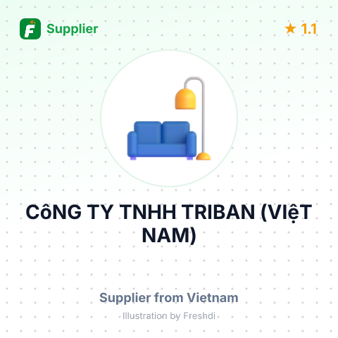 CôNG TY TNHH TRIBAN (VIệT NAM) – summary card, no photo uploaded yet