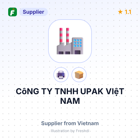 CôNG TY TNHH UPAK VIệT NAM – summary card, no photo uploaded yet