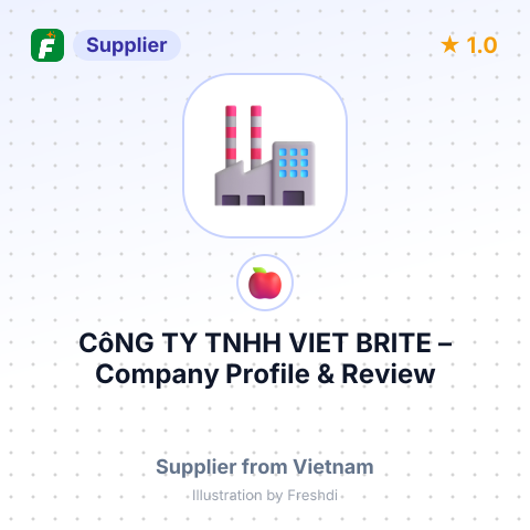 CôNG TY TNHH VIET BRITE – summary card, no photo uploaded yet