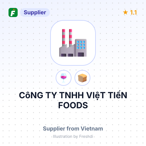 CôNG TY TNHH VIệT TIếN FOODS – summary card, no photo uploaded yet