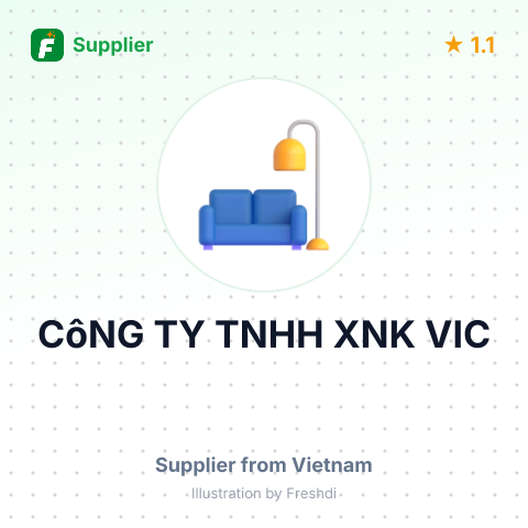 CôNG TY TNHH XNK VIC – summary card, no photo uploaded yet