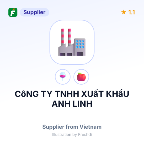 CôNG TY TNHH XUấT KHẩU ANH LINH – summary card, no photo uploaded yet