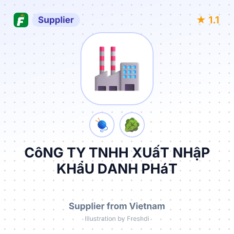 CôNG TY TNHH XUấT NHậP KHẩU DANH PHáT – summary card, no photo uploaded yet
