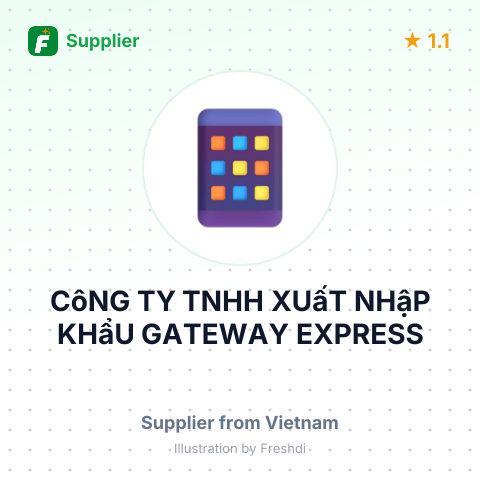 CôNG TY TNHH XUấT NHậP KHẩU GATEWAY EXPRESS – summary card, no photo uploaded yet