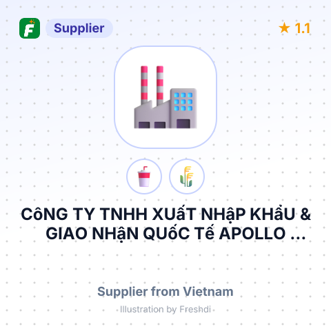CôNG TY TNHH XUấT NHậP KHẩU & GIAO NHậN QUốC Tế APOLLO EXPRESS – summary card, no photo uploaded yet