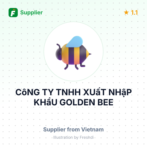 CôNG TY TNHH XUấT NHậP KHẩU GOLDEN BEE – summary card, no photo uploaded yet
