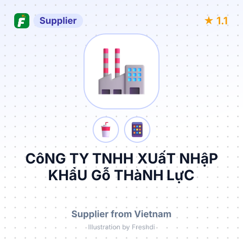 CôNG TY TNHH XUấT NHậP KHẩU Gỗ THàNH LựC – summary card, no photo uploaded yet