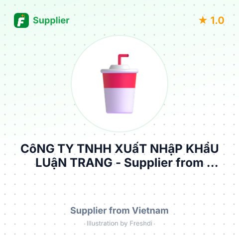 CôNG TY TNHH XUấT NHậP KHẩU LUậN TRANG – summary card, no photo uploaded yet