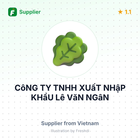 CôNG TY TNHH XUấT NHậP KHẩU Lê VăN NGâN – summary card, no photo uploaded yet