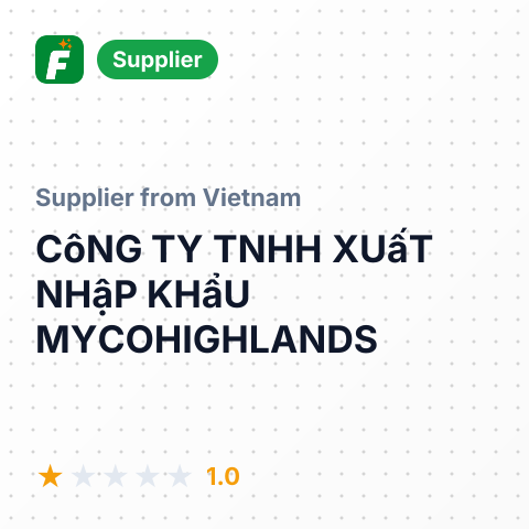 CôNG TY TNHH XUấT NHậP KHẩU MYCOHIGHLANDS – summary card, no photo uploaded yet