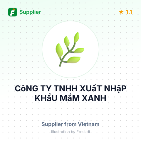 CôNG TY TNHH XUấT NHậP KHẩU MầM XANH – summary card, no photo uploaded yet