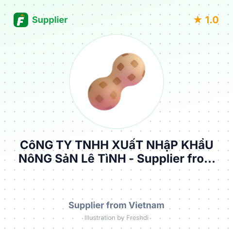 CôNG TY TNHH XUấT NHậP KHẩU NôNG SảN Lê TìNH – summary card, no photo uploaded yet