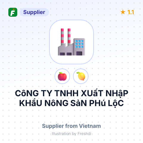 CôNG TY TNHH XUấT NHậP KHẩU NôNG SảN PHú LộC – summary card, no photo uploaded yet