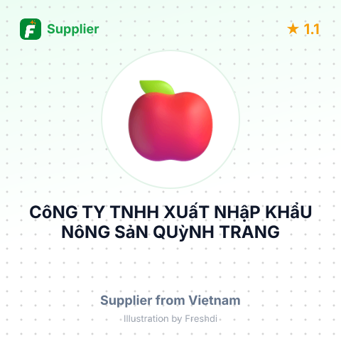 CôNG TY TNHH XUấT NHậP KHẩU NôNG SảN QUỳNH TRANG – summary card, no photo uploaded yet