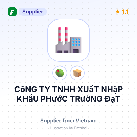 CôNG TY TNHH XUấT NHậP KHẩU PHướC TRườNG ĐạT – summary card, no photo uploaded yet